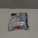 GAREDOB High Waisted Thong Underwear Tummy Control Plus Size Panties Cotton Lace Multicolor-Dark Size 4XL Pack-6