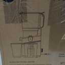 AMZCHEF Juicer Machines, 5.3" Extra Self-Feeding Cold Press Juicer for Whole Vegetable & Fruit, Juice Extractor Machine with Large Auger & Triple Strainers, Easy to Clean, High Juice Yield, Grey