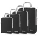 Gonex Compression Packing Cubes, 4pcs Expandable Storage Travel Luggage Bags Organizers, XL