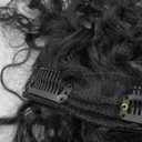 MEODI 5x5 Skinlike HD Lace Closure Only, Deep Curly 0.1mm Ultra-thin Inivisible Swiss HD Lace Human Hair 18 Inch