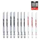 A14AK10 for Ryobi Jig Saw Blades Assortment, All-Purpose Jig Saw Blade Kit (10-Piece)