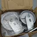 5"x2" Industrial Casters- Heavy Duty Casters, Cast Iron Wheel,Steel Casters Set of 4 Capacity up to 4000 Lb. Use for Platform Truck, U-Boat Cart,Workbenche(2 Swivel & 2 Rigid)
