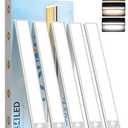 PZSUNLY 5 Pack Under Cabinet Lighting,Rechargeable Motion Sensor Light Indoor,3 Colors Dimmable,Magnetic Closet Lights,Under Counter Lights for Kitchen