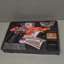 XSHOT Hyper Gel Trace Fire Blaster, Semi and Fully Automatic Gel Blaster & 10,000 Gellets, 600 Capacity Hopper & 850 Capacity Mag, Ages 14 & Up by ZURU, Medium