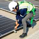 uxcell 10pcs Solar Panel End Clamp, Aluminum Z Brackets for Solar Panels Solar Mounting Brackets Kit for Solar Panel Pv Mounting System Accessories (32-50mm)