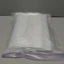 iMailer - 100 Count - 13" x 15" Clear Reclosable Zip Plastic Poly Bags - 2 Gallon Zip Bags for Clothing, T-Shirts, Pants