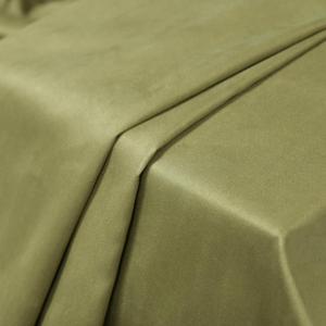 (2 Yards) Medium Weight 2 Way Stretch Microsuede Fabric 160 GSM Plain Weaving Single Side Sueding Cloth for Handbag,Jewelry Package,Upper Surface,Yellow Green