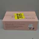 COMI Glass Coffee Cups,8oz Clear Coffee Cups Set of 5,Lightweight Glass Mugs with Colorful Handles, Heat Resistant & Explosion-Proof, Perfect for Home, Cafe, Office