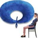 S-Snail-OO BBL Pillow After Surgery for Butt Sleeping, 2622" Brazilian Butt Lift Recovery Post Surgery Sitting Driving Donut Pillow, Adjustable Soft Donut Pillow for Foam Seat Support Hip Cushion