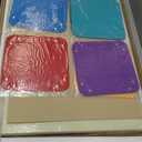 Tektalk Foldable Jigsaw Puzzle Board with 4 Angle Adjustable Bracket/Stand, Lightweight Portable Puzzle Mat Plateau with Wooden Easel, Foldaway Felt Puzzle Table, for Up to 1500 Pieces (Beige)