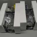 FEMILA Exterior Wall Sconce,2 Packs Outdoor Waterproof Wall Lights Fixture,E26 Socket Wall Lantern for Porch,Anti-Rust Matte Black Finish with Seeded Glass Lampshade,4FD54B-2PK BK