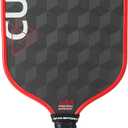 AMA Sport TRIAXIAL Cube Pickleball Paddle with AngleSpin 18K Carbon Flex -18K Carbon Fiber Face-Fully Encased Carbon Thermoforming-16mm Control Paddle Racket-MAX Spin-Includes Paddle Cover