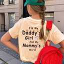 Girl's Bow Leopard Graphic Tees Short Sleeve Preppy Summer T Shirt Aesthetic Baggy Tops