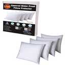 2 Pack Niagara Sleep Solution 8 Pack Waterproof Pillow Protectors King 20x36 Inches