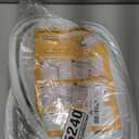 40FT Door Weather Stripping Door Seal - Kerf Front Exterior Door Weather Stripping for Door Frame Soundproofing Door Insulation Strip (with 4 Door Corner Seals) (White)