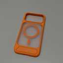 TORRAS Strong Magnetic & Seamless Stand for iPhone 17 Pro Case, Fit for MagSafe, Militray Grade Protection, Built-in Kickstand, Camera Control, Translucent Slim 17 Pro Cover Ostand, Neon Orange