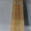 Black Curtain Rods 2 Pack, 5/8 Inch Small Curtain Rods for Windows 30 to 88 Inch Stainless Steel with Brackets Easy to Install for Bedroom Living room Bathroom Kitchen