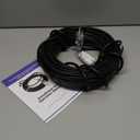 Pawfly 50 FT Heat Tape for Water Pipes, 8 W/ft 120 V Pipe Heating Cable, Self-Regulating Heating Trace for Pipes Freeze Protection, Roof Heat Cable for Pipe Roof Gutter, Keep Water Flowing at -40 F