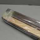 LazBlinds No Drill Bamboo Roman Shades, 34.5" W x 72" H, Malay Walnut