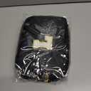 2 x Graduation Gifts for Him - Crossbody Bag for Men, Sling Bag / Waist Pack for Travel & Sports, Initial White L, Black