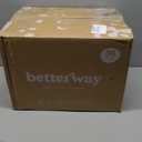 Betterway Bamboo Toilet Paper 3 Ply - Sustainable Toilet Tissue - 36 Long-Lasting Organic Rolls & 360 Sheets Per Roll - Septic Safe - Plastic & PFAS Free - FSC Certified (White)