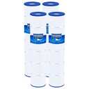 Cryspool® 07112 Filter Compatible with Clean and Clear Plus 520, CCP520, PCC130, R173578, 178585, 817-0143, C-7472, FC-1978, 4×130 Sq. Ft Pool Filter Cartridge, 4 Pack
