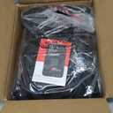 ZELUS Weighted Vest, 12lb Weight Vest with Reflective Stripe for Workout, Strength Training, Running, Fitness, Muscle Building, Weight Loss, Weightlifting (Black)