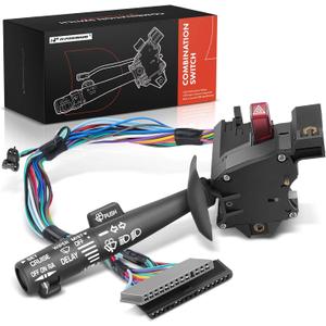 A-Premium Multifunction Switch w/Turn Signal Compatible with Chevy, GMC Vehicles, Tahoe 1995-2000, Suburban, Blazer, S10, C/K1500, Yukon & More, Wiper, Cruise Control