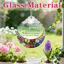 3 x Retirement Gift - Retirement Gifts for Women, Men - Retired Ornament - Retired Gifts for Coworker, Boss, Employee, Teacher, Nurse - Stained Glass Christmas Ornament Keepsake - Design A