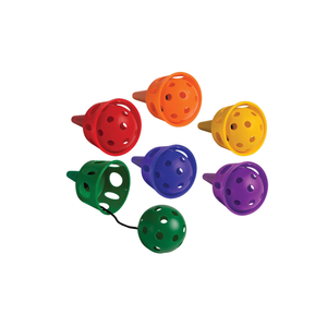 Champion Sports Catch A Ball Set: Classic for All Ages Outdoor Party Game for Lawn, Camping & Beach, 6 Assorted Colors