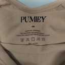 PUMIEY Shapewear Bodysuit for Women Tummy Control V-Neck With Open Gusset Hourglass Collection, Size S/M