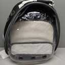 Lollimeow Cat Backpack Carrier, Pet Bubble Backpack, Supports up to 16 lbs