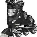 Roller Derby V-Tech 500 Adjustable Performance Inline Skates for Men, Women, Kids, Teens, Large