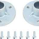 Rear Axle Wheel Hub 23T 3 Stud Left Right For 5inch Tyres Quad Motorcycle ATV Kart