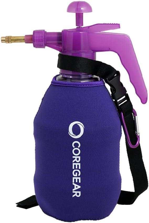 (Ultra Cool XL) USA Misters 1.5 Liter Personal Pump Water Mister & Sprayer with Full Neoprene Jacket (Purple)