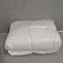 Niagara Sleep Solution Quilted Pillows for Sleeping 2 Pack Standard Size White Side Stomach Back Sleepers Super Soft Hotel Quality Pillows Pair Premium Super Soft Hollow Fiber Filled Down Alternative