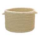 Whispering Woven Basket - Sprout Green 16" x 16" x 12"