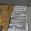 Baby Gate No Drilling, 29"-40" Auto Close Dog Gate Indoor for Doorways & Stairs, Pressure Mounted Adjustable Pet Gate, Easy Walk Through Child Gate for Children & Pets Stroller Friendly, White (29-40"Wide, 28"Tall)