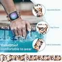 Band Compatible with iWatch Band 38/40/41mm for Women Men Sport Replacement Smartwatch Wrist Strap for iWatch Ultra2/1 SE Series 10 9 8 7 6 5 4 3 2 1 - Cute Romantic Hearts