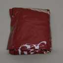 Giant PVC Christmas Decorated Ball Inflatable Outdoor Holiday Yard Decorations - Red Balloon with Letters (32 Inch, 60cm, 1 Pack)