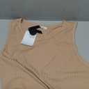 Runcati Men's Ribbed Tank Tops Knit Sleeveless Workout T Shirt Muscle Gym Fitness Tee XL