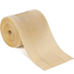 WILLBOND Cable Grip Floor Cable Cover Cords Cable Protector Cable Management Only for Commercial Office Carpet (Khaki, 9.84 ft)