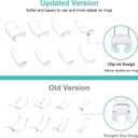 Invisible Ring Size Adjuster for Loose Rings Ring Adjuster Fit Any Rings, Assorted Sizes of Ring Sizer