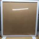 JCJMY 30x30 Picture Frame White with 24x24 Mat, Display Photo 24x24 with Mat or 30 x 30 Without Mat, Wall Hanging Large 30x30 Poster Frame with Shatter Resistant Plexiglass, White