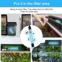 Clean Light for Aquarium13 W Fish Tank Clean Light with Timer,Aquarium Green Killing Waterproof Clean Submersible Lamp for Pond,Swimming Pool,Indoor