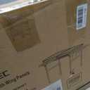 Nice C Folding Grill Table, Camping Table, Tailgate Tables, Grill Tables, Outdoor, Metal Folding Adjustable Height&Width, Mesh Net, Carry Handle
