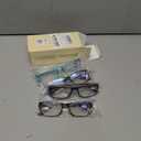 Gaoye 0.75 Professional Reading Glasses for All Day - Computer Readers with Blue Light Protection - Value Pack
