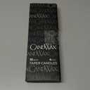 CANDWAX Ivory Taper Candles 10 inch Dripless - Set of 4 Tapered Candles - Smokeless and Unscented Taper Candlesticks Long Burning - Hand Poured Tall Candle Sticks