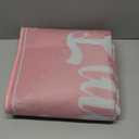 Laundry Room Rug Non Slip Floor mats Farmhouse Large Laundry Rugs for Pink Laundry Runner Room Mat Washer and Dryer Carpet Laundry Room Decor 24x72inch(Pink)