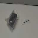 201 Stainless Steel 2" x 4" (1 " x 3 " Actual) Deck Railing 35 Stair Connectors, for Deck Railing Stair Handrail Connection Installation Deck Railing Bracket (4 Pair-Black)